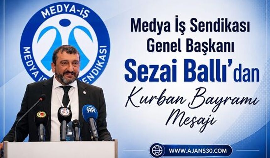 Başkanı Sezai Ballı’dan Kurban Bayramı Mesajı