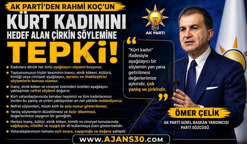 AK Parti’den Rahmi Koç’a Sert Tepki