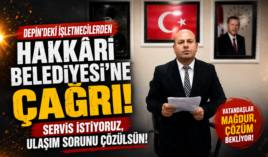 Depin İşletmecileri Belediyeye Seslendi: Ulaşım İçin Kalıcı Çözüm Bekliyoruz