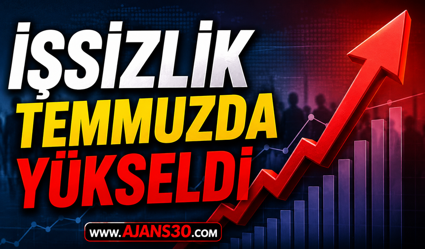 İşsizlik Temmuzda Yükseldi