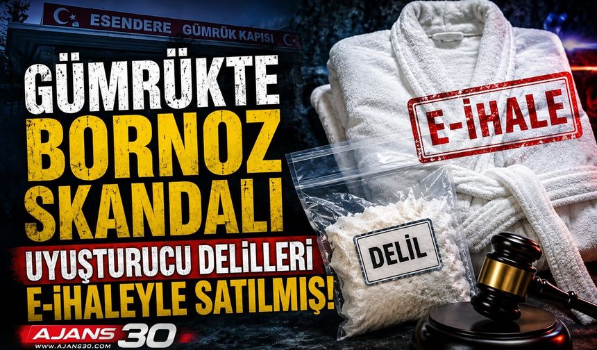 Gümrükte Bornoz Skandalı