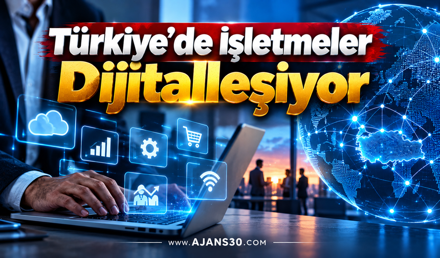 Türkiye’de İşletmeler Dijitalleşiyor