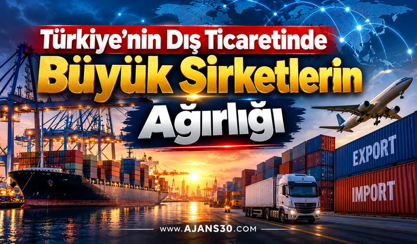 Türkiye’nin Dış Ticaretinde Büyük Şirketlerin Ağırlığı