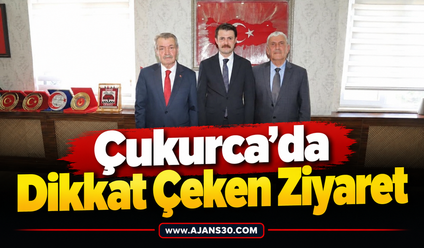 Çukurca’da Dikkat Çeken Ziyaret