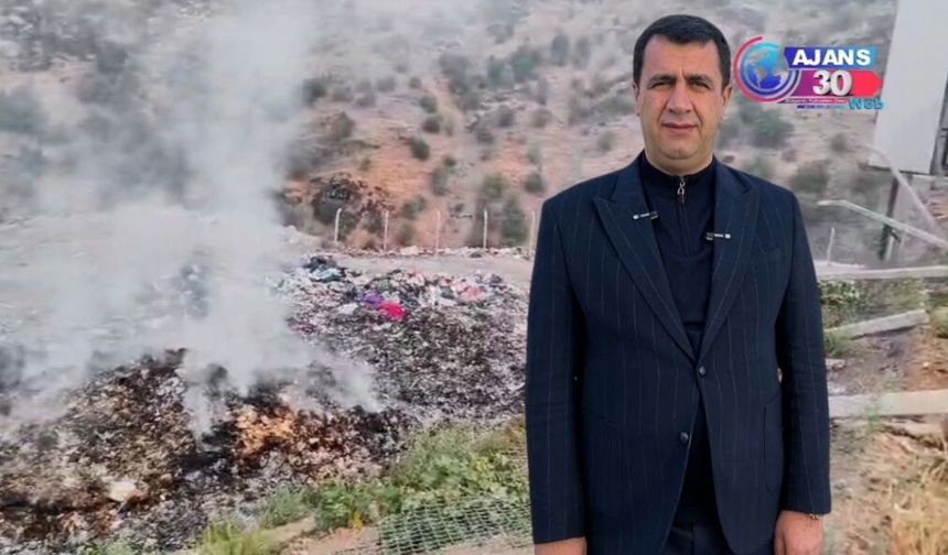 Hem Katı Atık Başkanı Hem Belediye Başkanı: İlçesinde Çöpler Hâlâ Yanıyor!