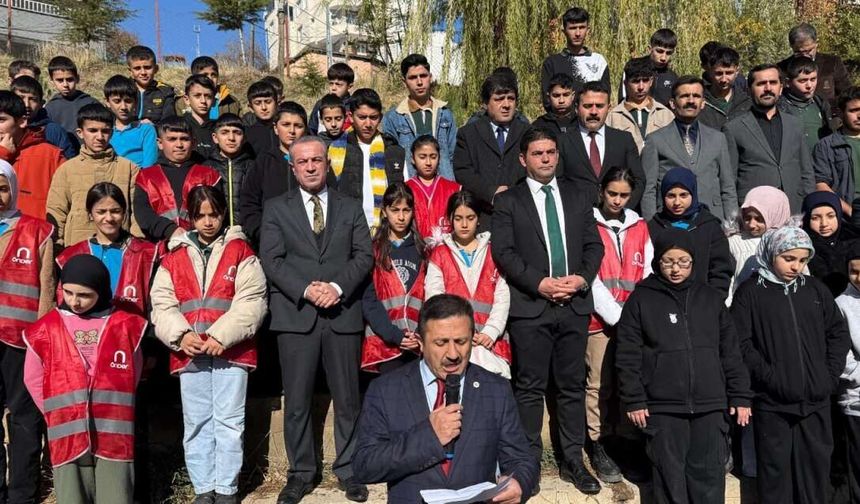 Hakkâri’den Gazze’ye Bir Fidan, Bir Dua