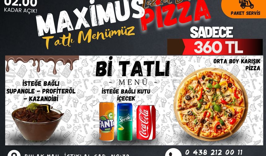Hakkari’de Bir Başarı Hikâyesi: Maximus Pizza Lezzetin Zirvesinde
