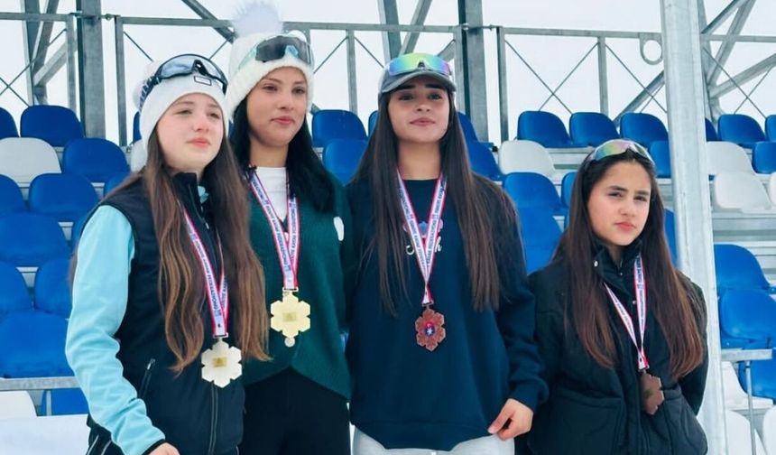 Erzurum’da Madalya Yağmuru Hakkârili Sporculardan 32 Derece!