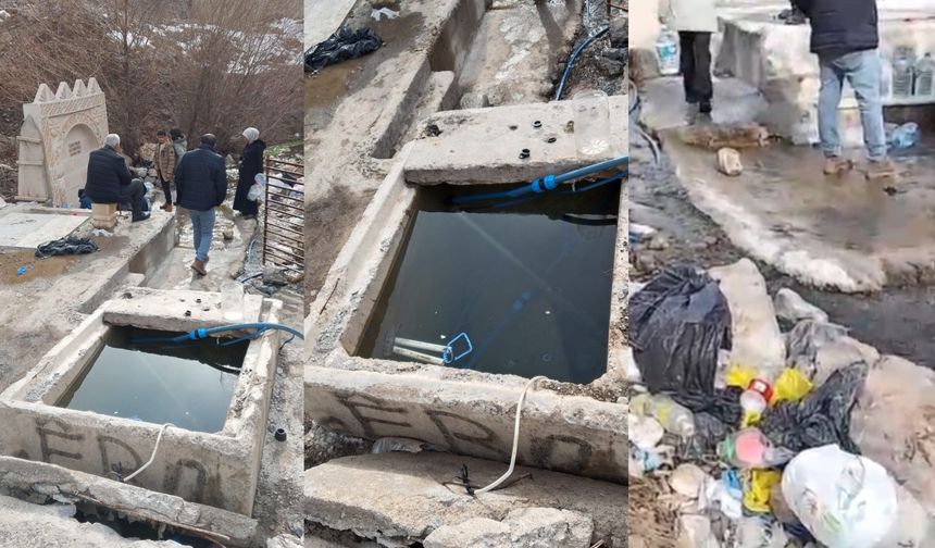 Hakkâri’de Doğal Su Kaynağına İhmal Gölgesi: Çöpler, Açık Kaptaj ve Elektrik Akımı Tehlikesi