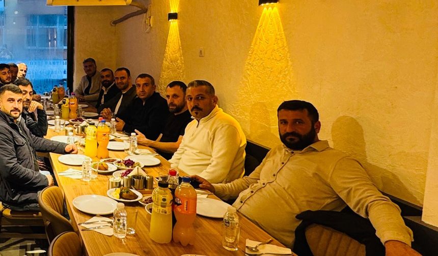 Özkan Beton, Hakkâri Basınıyla İftar Sofrasında Buluştu