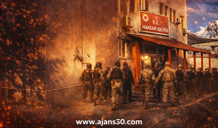 Hakkâri’de Operasyon: Başkomiser Dahil 4 Kişi Tutuklandı