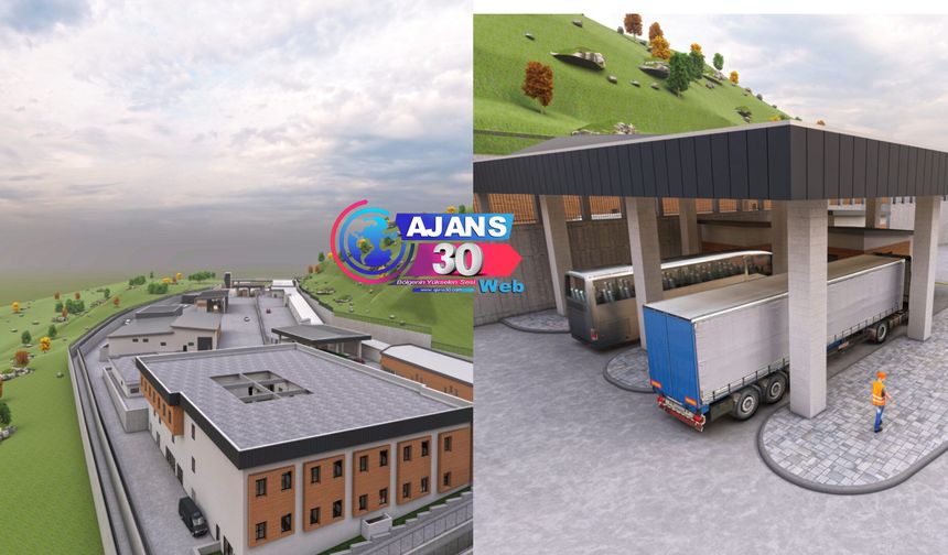 Üzümlü Gümrük Sınır Kapısı İçin Yapım Çalışmaları Başladı