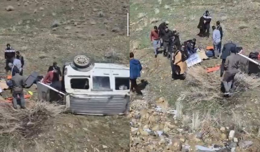 Hakkâri–Van Karayolunda Korkutan Kaza: Araç Takla Attı, 4 Yaralı