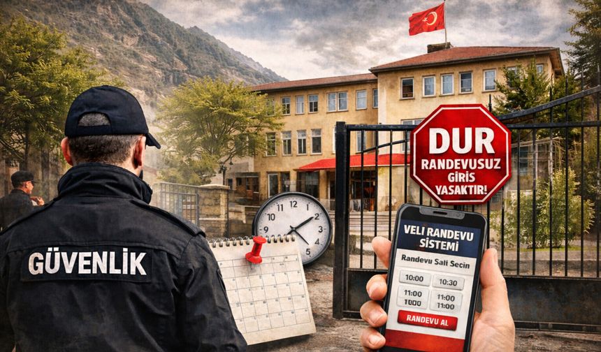 Hakkari’de Yeni Dönem: Randevu Almadan Okula Giriş Yok