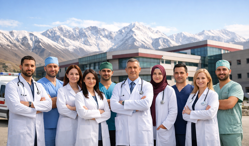 Yüksekova’da Sağlıkta Tarihi Güçlenme: 10 Uzman Hekim Göreve Başladı